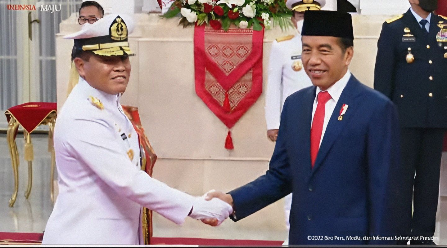 Jokowi Lantik Muhammad Ali Sebagai KSAL, Pernah Duduki Jabatan Strategis