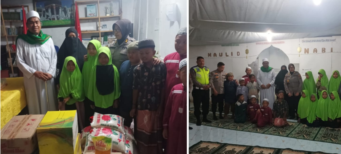 Polrestabes Medan Salurkan Bantuan dari Kapolda Sumut ke Panti Asuhan dan Pondok Pesantren