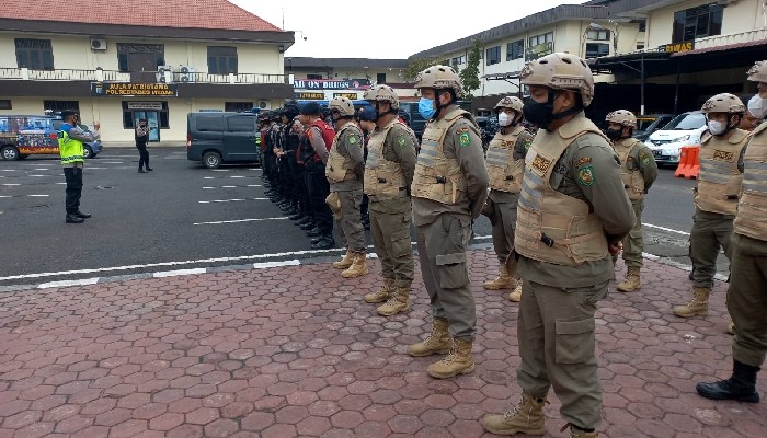 Polrestabes Medan Gelar Patroli Gabungan Pengamanan Tahun Baru Imlek 2023