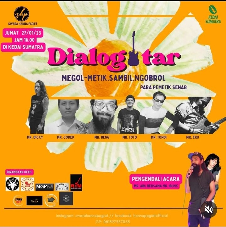 "Dialogitar" Hadirkan Gitaris Kenamaan Medan