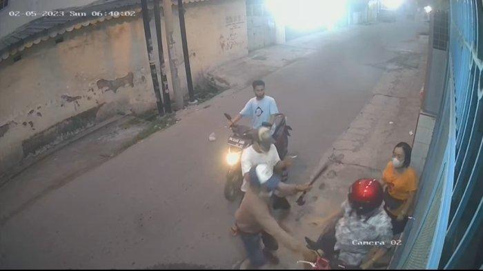 Begal Sadis Rampas Motor Pasutri di Medan Area