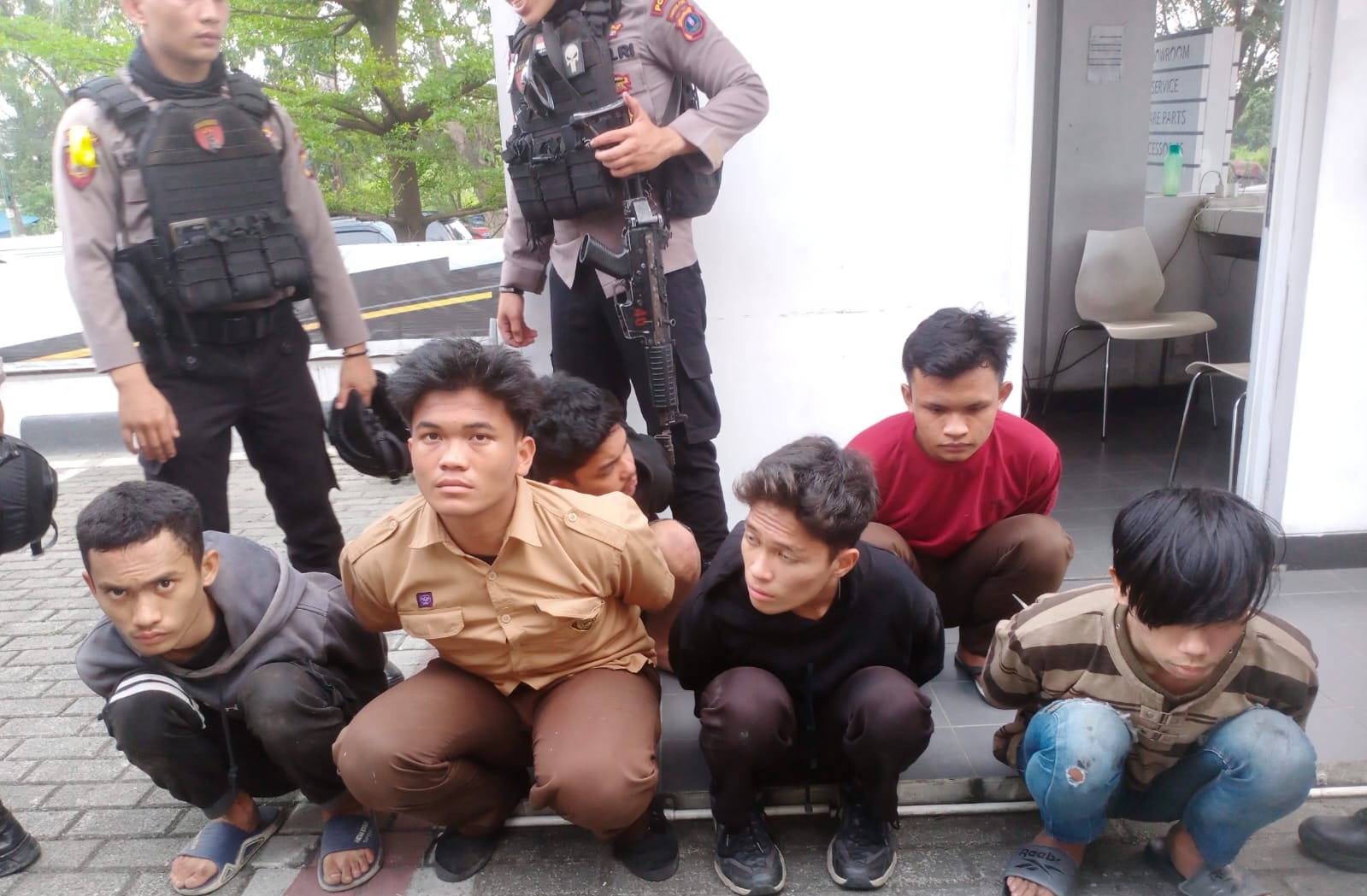 Enam Anggota Geng Motor M3 Dibekuk