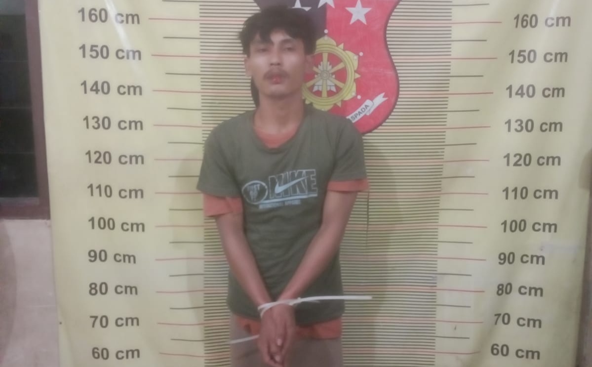 Sial, Pembobol Rumah Ditinggal Teman saat Beraksi di Hamparan Perak