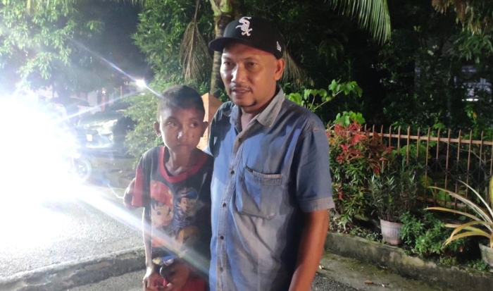 Bocah yang Katanya Diculik di Jalan Karya Akhirnya Bertemu Kembali dengan Orangtuanya