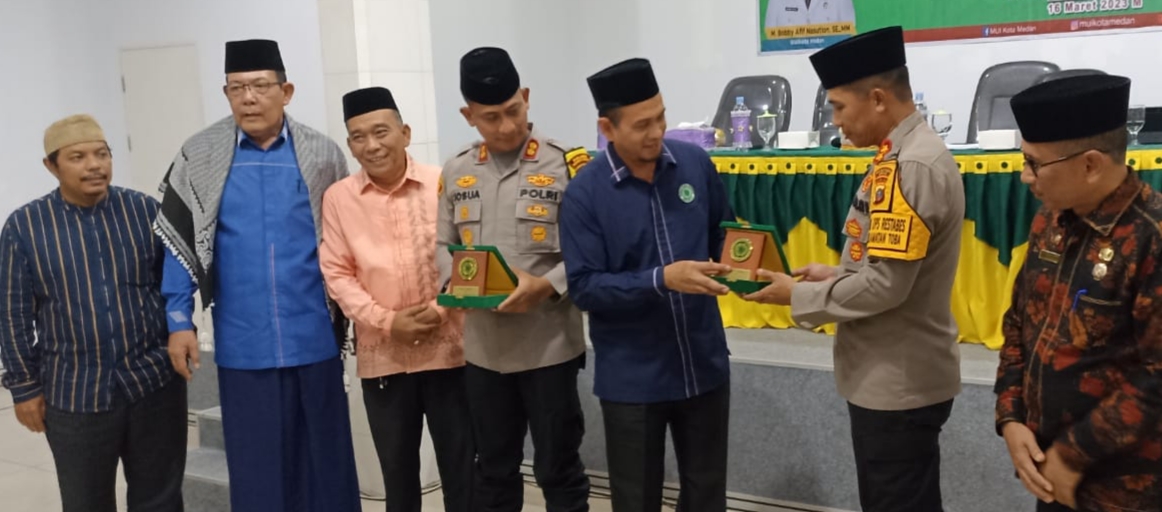 Polrestabes Hadiri Penyuluhan Penguatan Nilai Moderasi Beragama dalam Merawat Kebhinekaan
