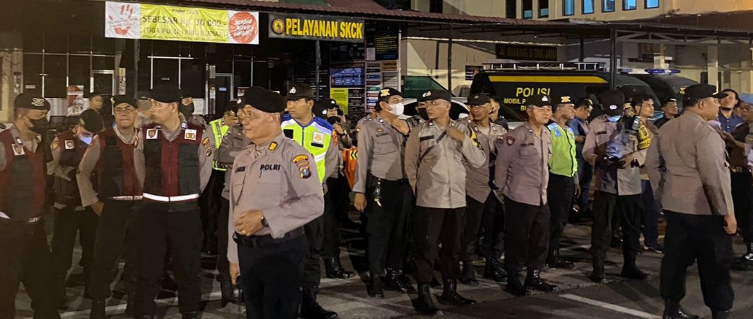 Kurangi Kejahatan Jalanan, Polrestabes Medan Giat Sispamkota