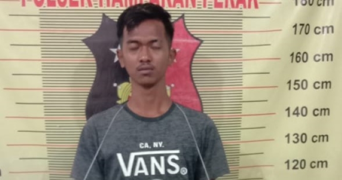 Pemuda di Desa Paluh Kurau Ini Nginap di Sel Akibat Curi Buah Sawit Warga