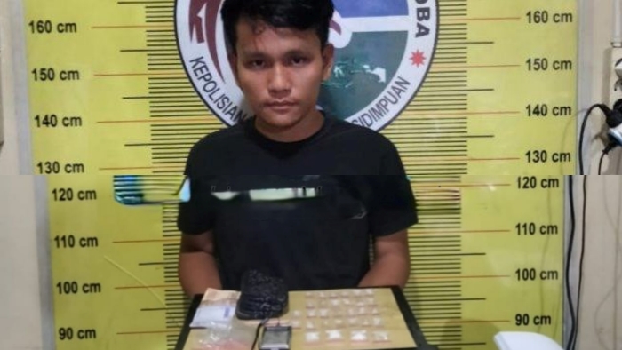 Pengedar Sabu di Padangsidimpuan Buang Barang Bukti di Kamar Mandi saat Ditangkap