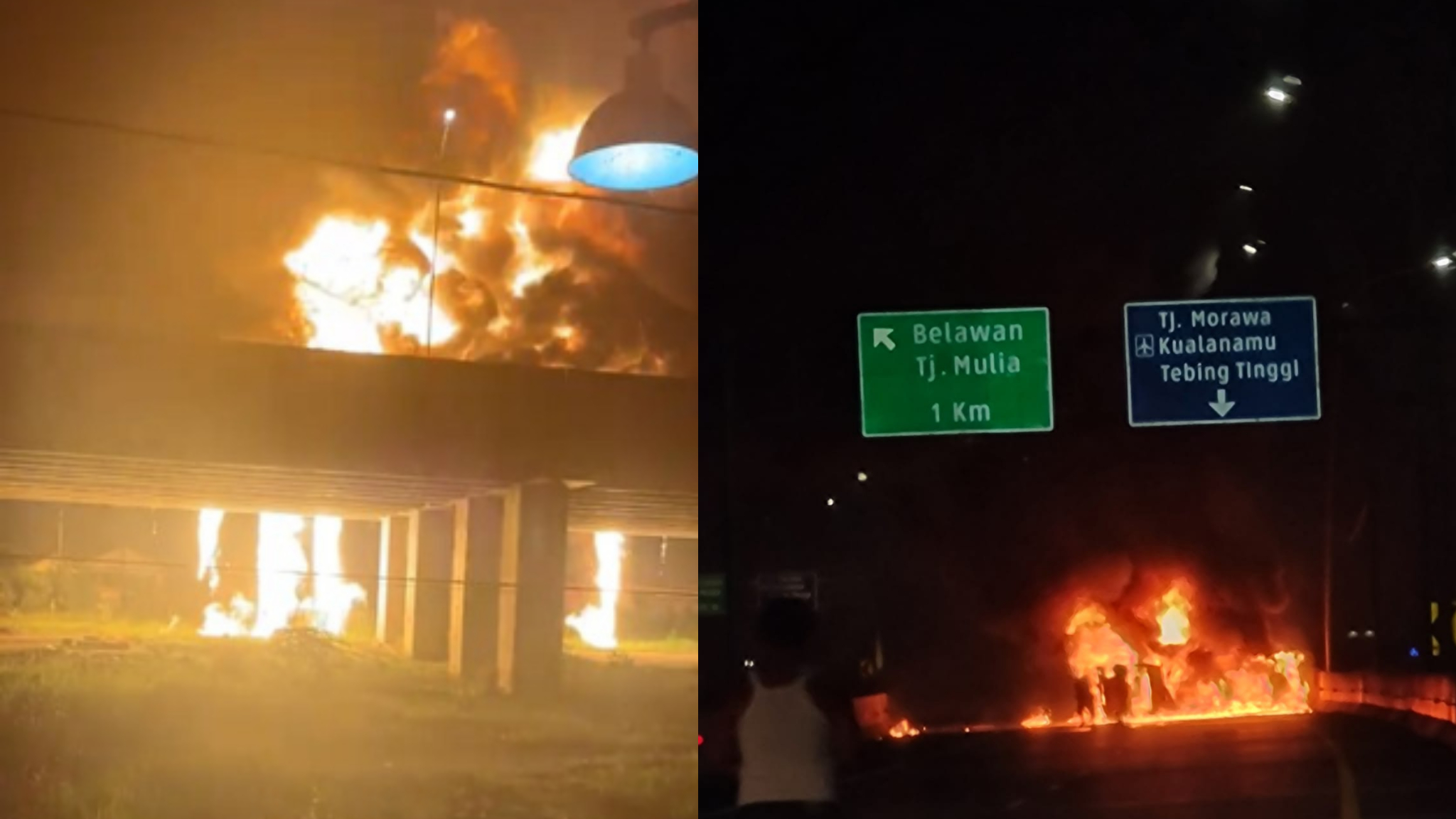 Meledak 4 Kali, Mobil Pengangkut BBM Terbakar, Sopir Tewas Terpanggang