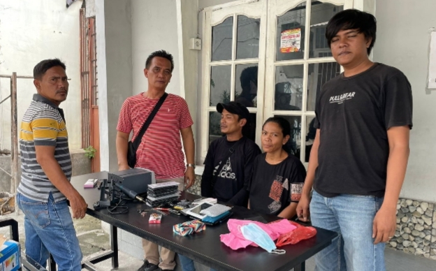 Sepasang Kekasih Bobol Toko Ponsel, Dua Pelaku Ditangkap Lagi Bawa Barang Curian