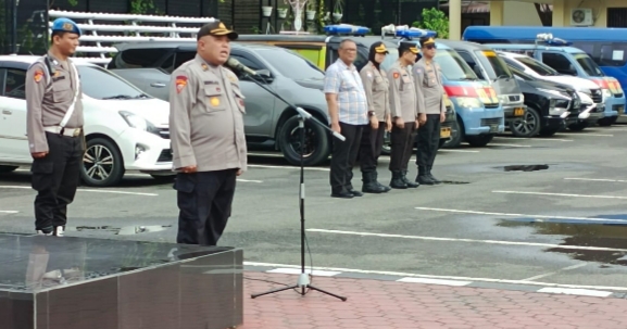 Kompol Gunawan Simatupang Sampaikan Pesan Kapolrestabes Medan : Anggota Diminta Hindari Pelanggaran dan Jauhi Narkoba
