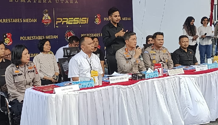 Polrestabes Medan Gagalkan Penyelundupan 41 Kg Sabu, Kombes Valentino: 400 Ribu Orang Terselamatkan
