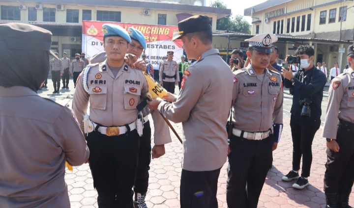 Kapolrestabes Medan Launching Pelepasan Polisi RW : Jaga Kondusifitas Lingkungan Masyarakat