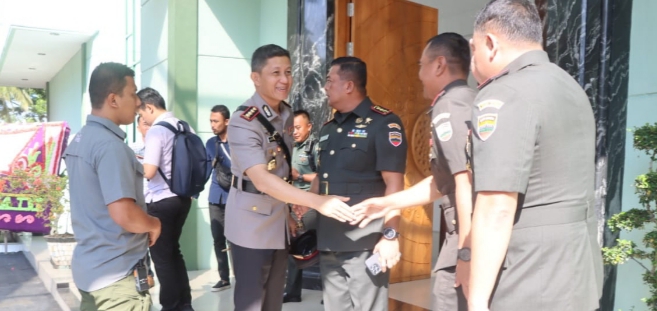Kapolrestabes Medan Hadiri Peringatan HUT ke 73 Kodam I/BB