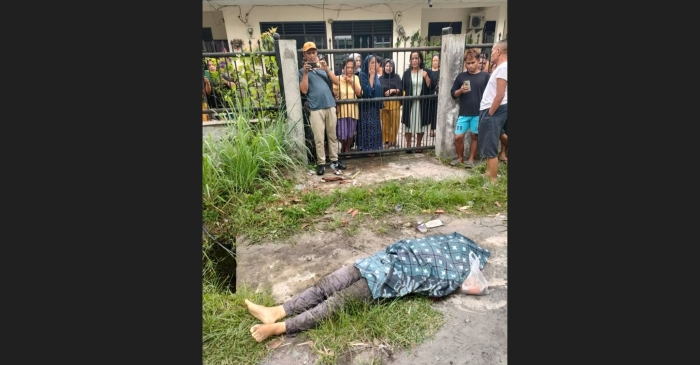 Pekerja Rumah Sakit Ditemukan Tewas dalam Parit Jalan Avroz