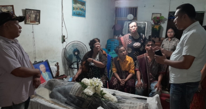 Alden Hutagaol Tewas Dirampok, Kanit Reskrim Polsek Percut Melayat : Pelaku telah Ditangkap