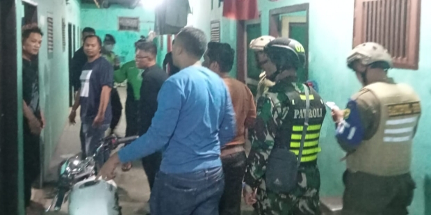 Antisipasi Kejahatan, Tim Gabungan Polsek Percut Seituan Razia Begal, Geng Motor dan Kos-kosan