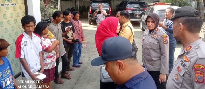 Tim Gabungan Kumpulkan Belasan Gepeng, Pengamen dan Pak Ogah