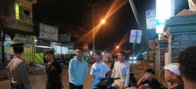 Akhir Pekan, Sat Samapta Polrestabes Medan Pantau Aktivitas Masyarakat