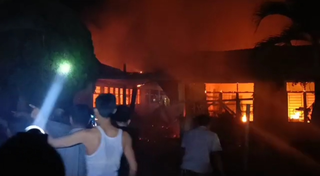Sekolah Al Washliyah Sei Rampah Kebakaran, 10 Ruangan Hangus