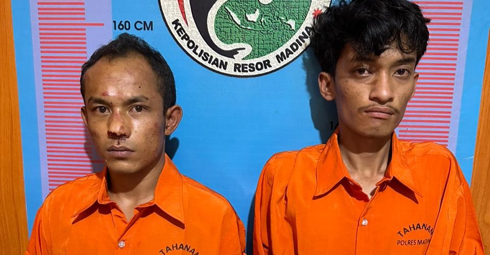 Dua Terduga Bandar Sabu Digebuki Warga Sebelum Diserahkan ke Polisi