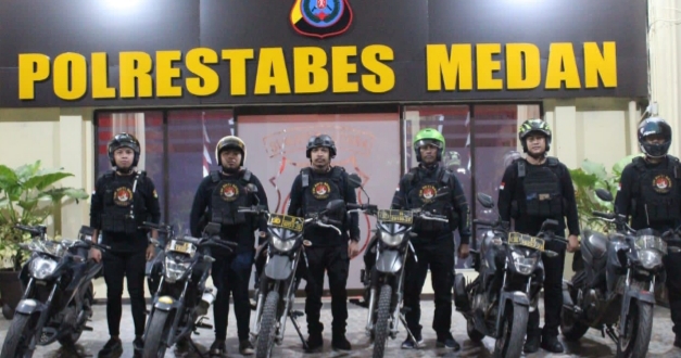 Tekan Aksi Bandit Jalanan, Tim Anti Begal Polrestabes Medan Intensifkan Patroli Malam Hingga Pagi