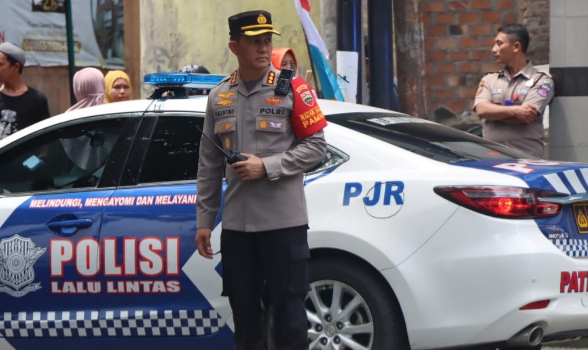 Disela-sela PAM Kunker Presiden RI, Kapolrestabes Medan Hadiri Pengukuhan GAMKI