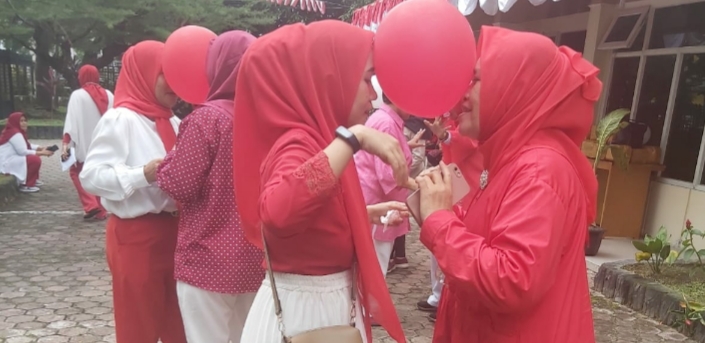 Rangkaian HUT RI ke 78, IKWI Sumut Gelar Berbagai Perlombaan