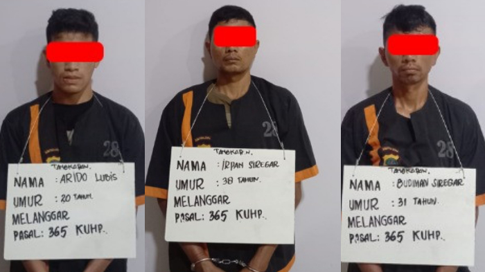 Perampok Bekap Emak-emak Gasak Uang Rp 50 Juta dan Perhiasan, Pelaku Ditangkap di Desa Siluman