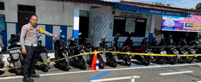 Luar Biasa ! 7 Hari Ops Patuh Toba 2023, Sat Lantas Polres Labuhanbatu Jaring 213 Kendaraan