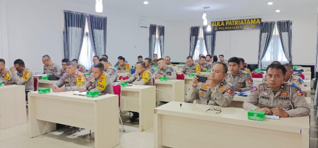 Korlantas Polri Kunker ke Polrestabes Medan : Pengawasan Ops Zebra Toba 2023