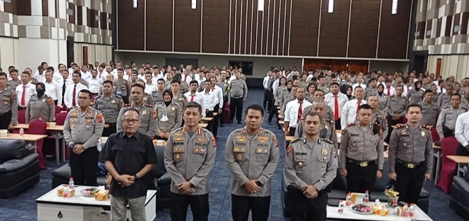 Polrestabes Medan Pelatihan Pra Ops Mantap Praja Toba 2023-2024