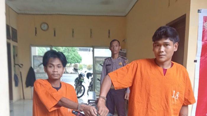 Gasak Motor di Kantor Afdeling, Dua Pelaku Curanmor Ditangkap