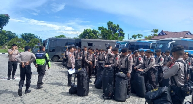 Kabag SDM Polrestabes Medan Pimpin Penjemputan 145 Siswa Ditukba Polri Tahun 2023