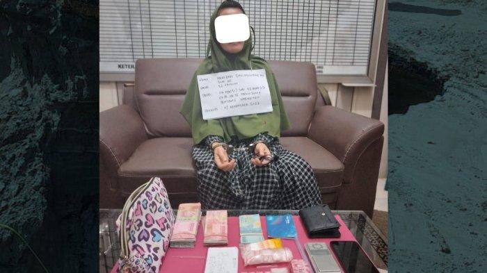 Emak-Emak Residivis Narkoba Ngulah Lagi, Kini Jualan Sabu