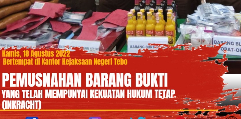 Kejari Musnahkan Barang Bukti Sabu, Pil Ekstasi dan Daun Ganja