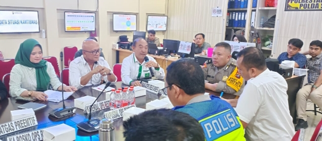 Polrestabes Medan Rakor PAM Kedatangan Cawapres No 1 Cak Imin
