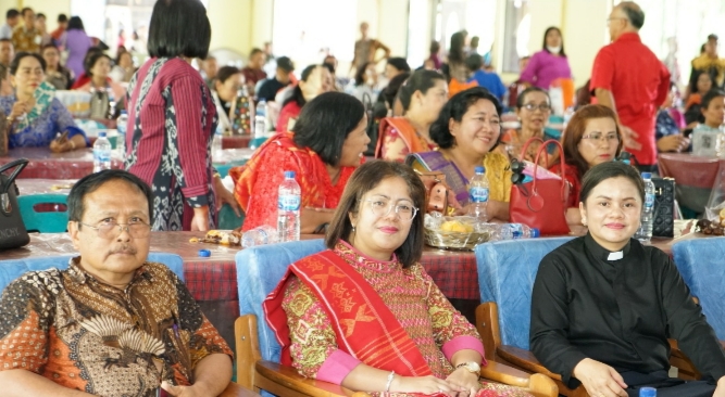 Badikenita Br Sitepu Ajak GBKP se-Klasis P.Siantar Sukseskan Pemilu 2024, dan Gunakan Hak Pilih