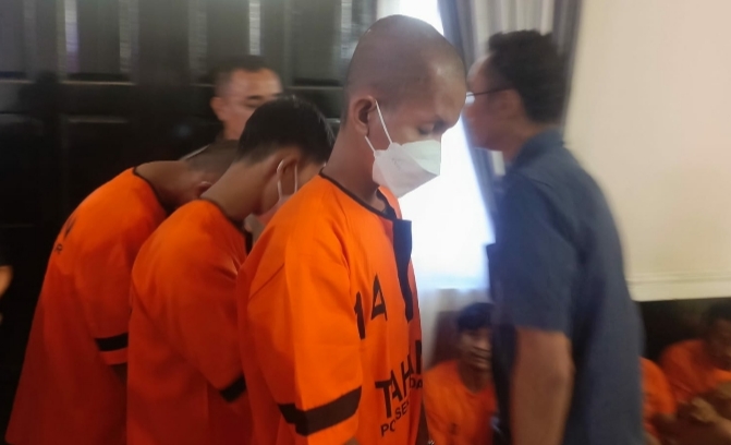 15 Pelaku Curanmor Ditangkap, 4 Orang Terpaksa Ditembak Kakinya