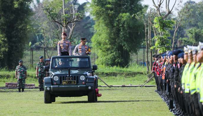1.170 TNI dan Polri Amankan Event F1 Powerboat Danau Toba, Ada Rekayasa Lalin