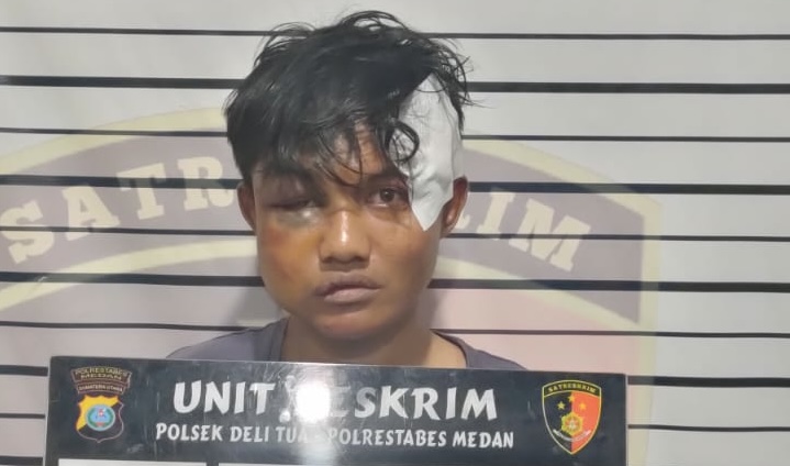 Maling Motor Babak Belur saat Ketahuan Beraksi