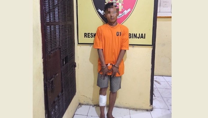 Maling yang Gasak Motor Pendeta Dibikin Cacat Polisi