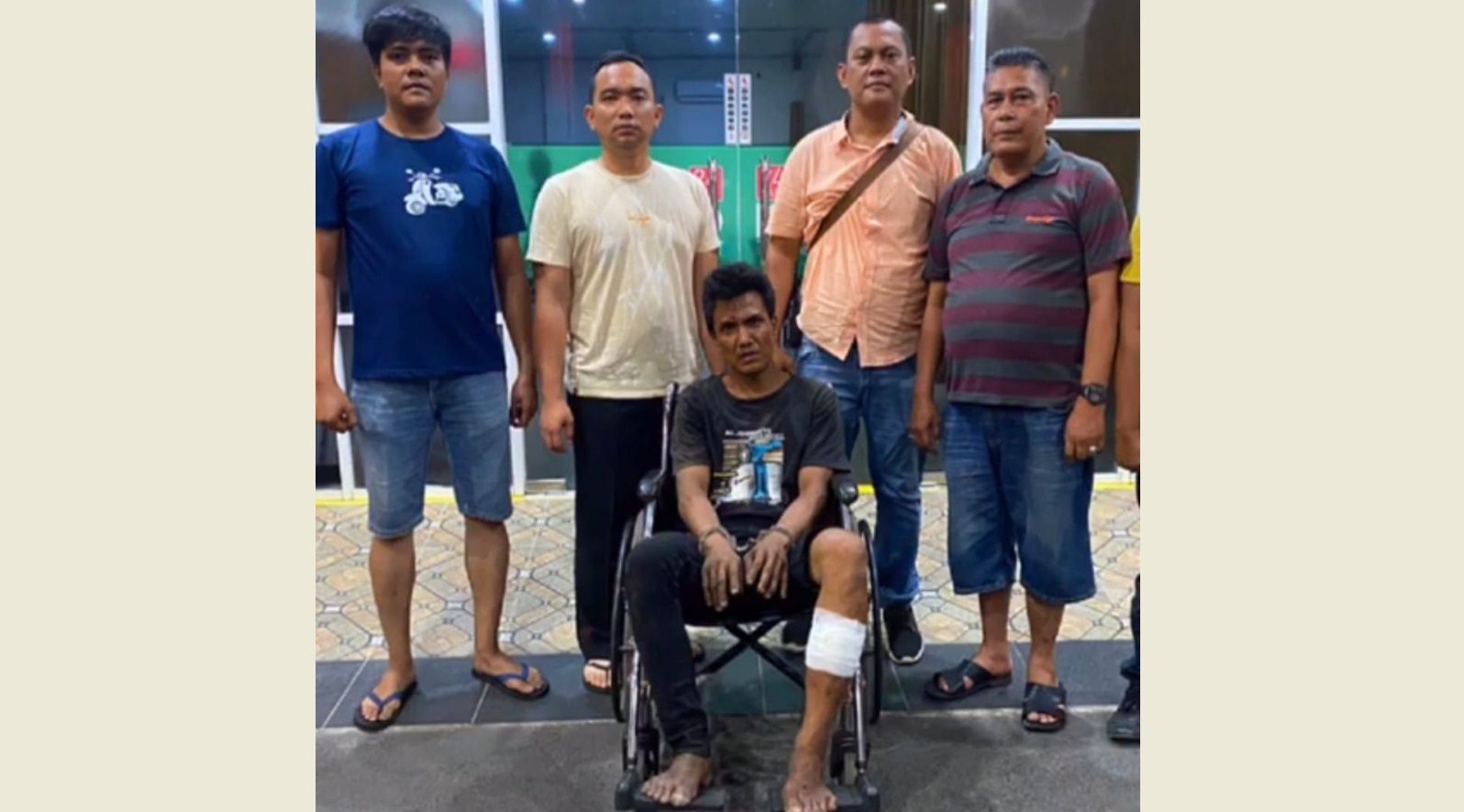 Maling Lampu Jalan yang Viral di Medsos Cacat Setelah Ditangkap