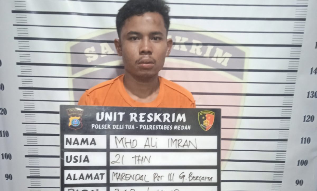 Maling Motor di Medan Berakhir di Aksinya yang ke 9