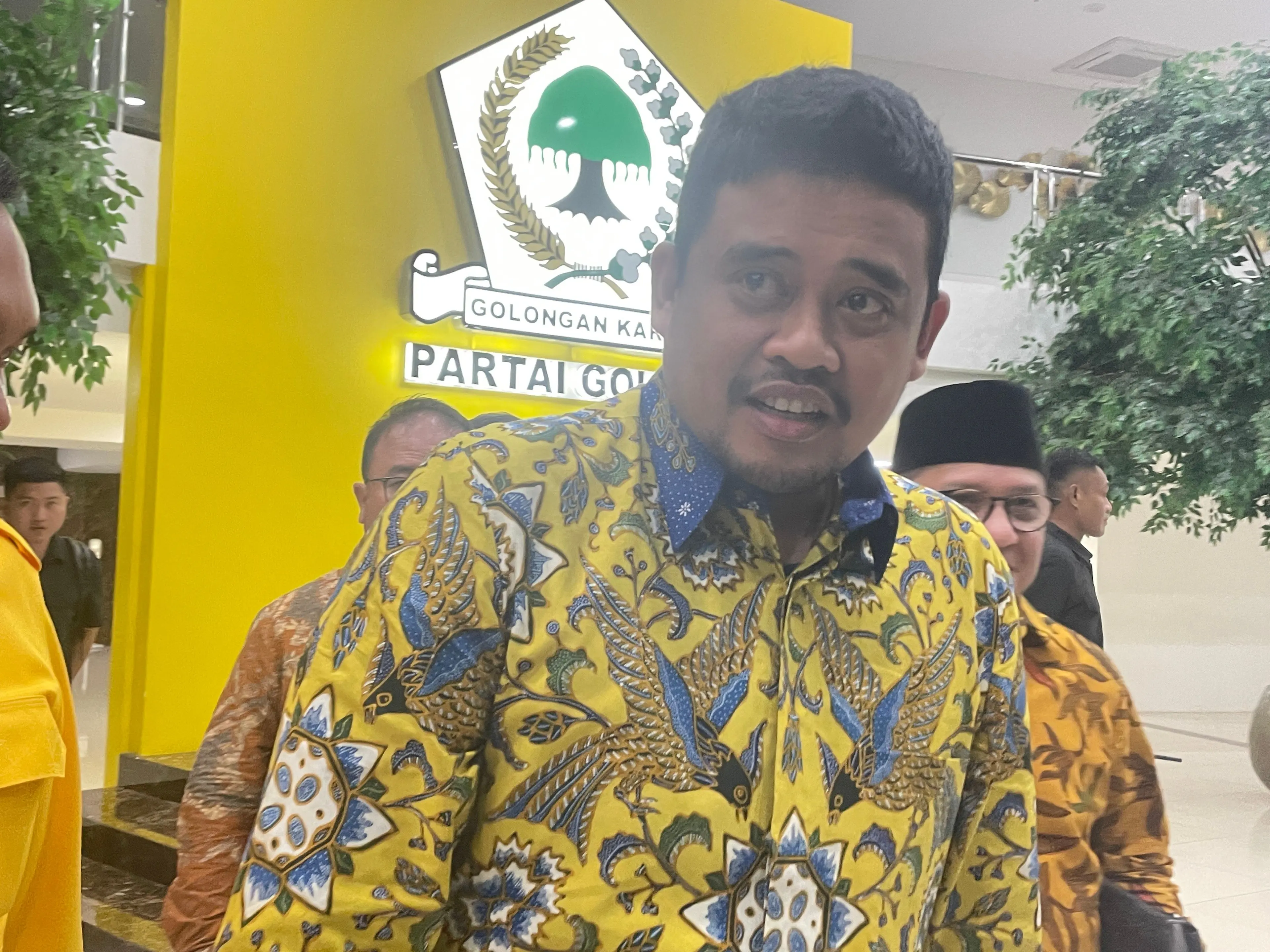 Bobby Nasution Berkelakar Pencalonan Dirinya Sebagai Cagub Berkat Jokowi