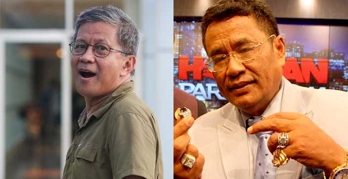 Makin Panas, Hotman Sentil Rocky Gerung: Bujang Tua Lapuk