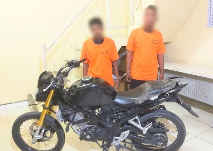 Maling Motor dan Penadahnya di Batubara Diringkus Dalam Sehari