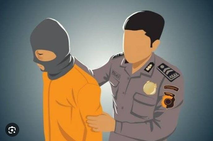 Gasak 5 Unit Motor, Babi Air Meringis Ditembak Polisi