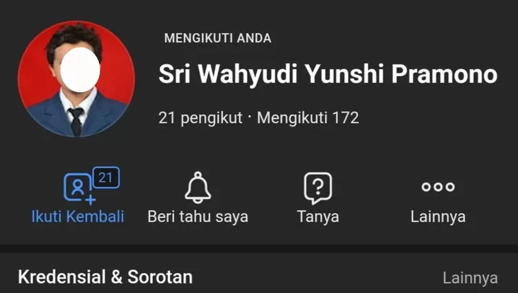 Sosok Sri Wahyudi Yunshi Pramono yang Bikin Wanita Ketakutan