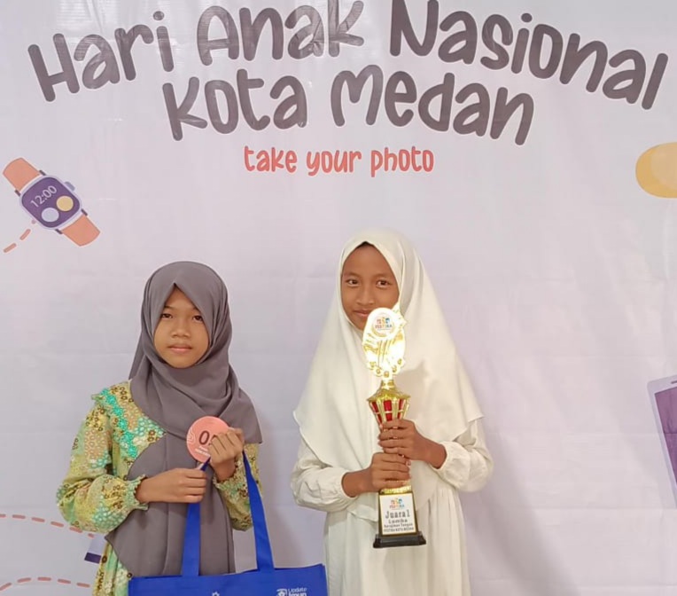 Medan Perjuangan Juara Lomba Kerajinan Tangan se-Kota Medan